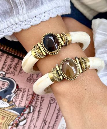 Pulseras Beiges